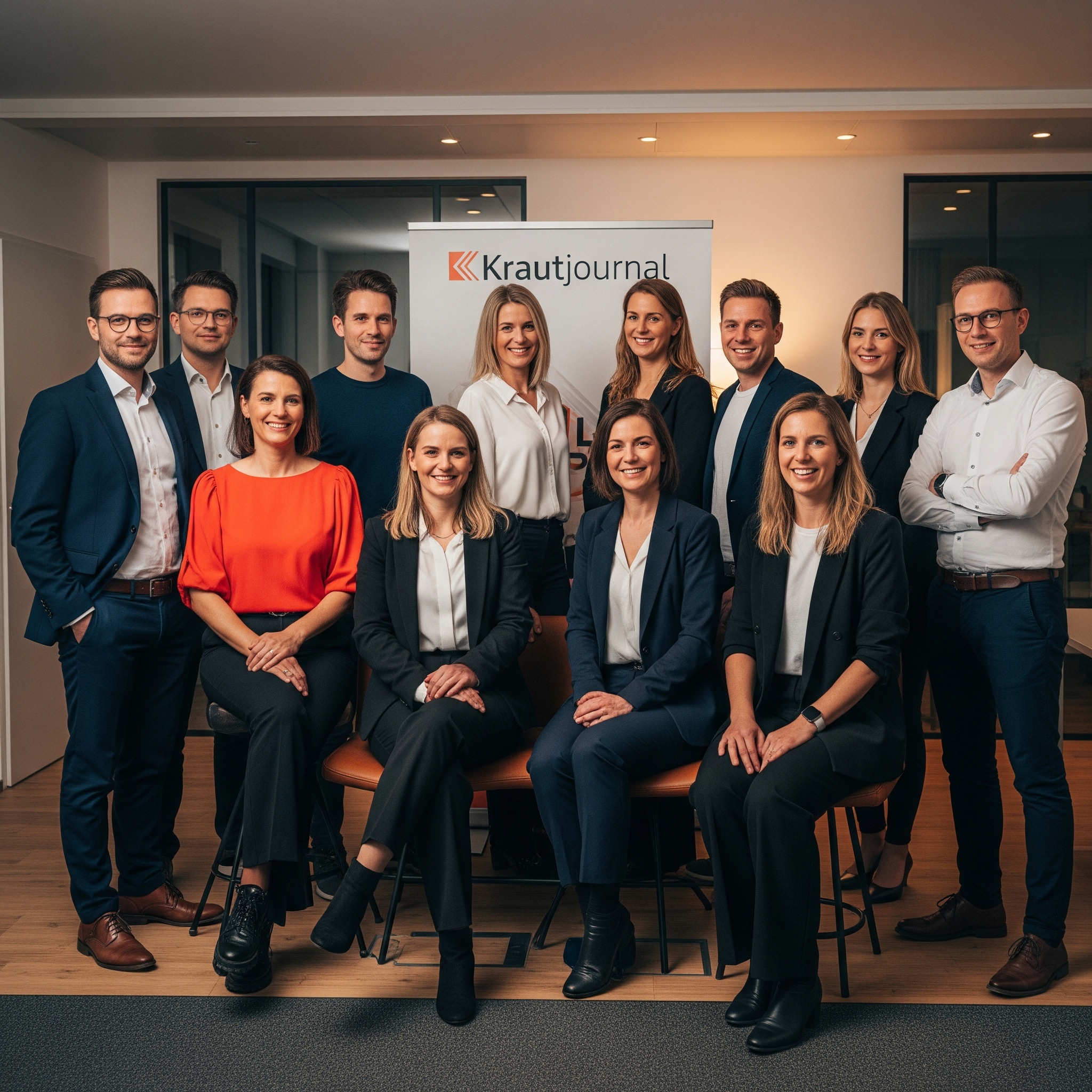 Grete Bauneuer und das Krautjournal Team
